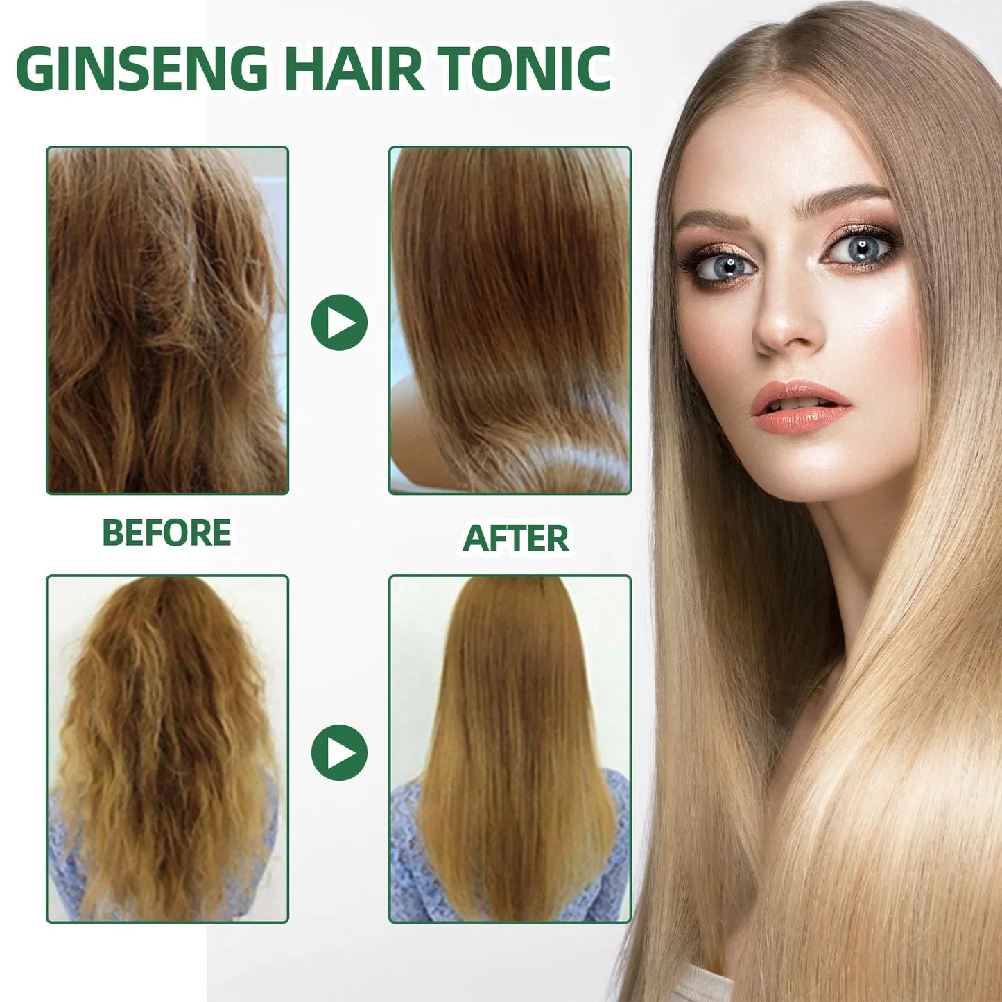 🌿 Spray para Crecer tu Cabello OUHOE ✨ X2